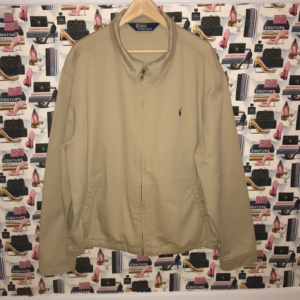 Polo Ralph Lauren Khaki Jacket Size XXL
